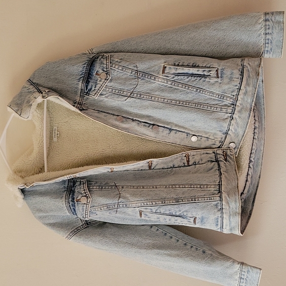 NWT Pacsun Sherpa Trucker Jacket - Picture 2 of 8